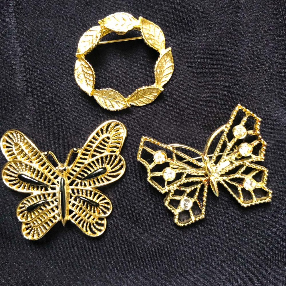 3 “Gerry’s” Signed Brooches + bonus